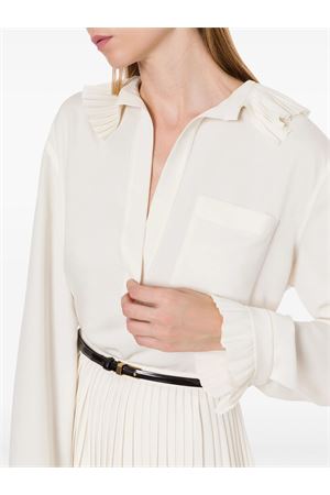 Camicia con scollo a V bianco PHILOSOPHY DI LORENZO SERAFINI | A021207190003